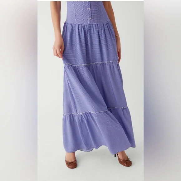 knee length dresses for ladies Frankies Bikini Christabelle Maxi Dress – Rent with Iz main image 1